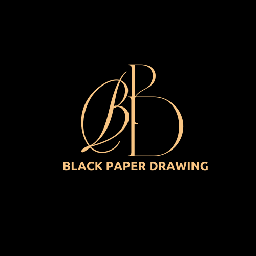 Black Paper Drawing