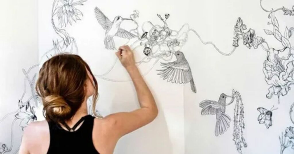 self portrait drawing ideas